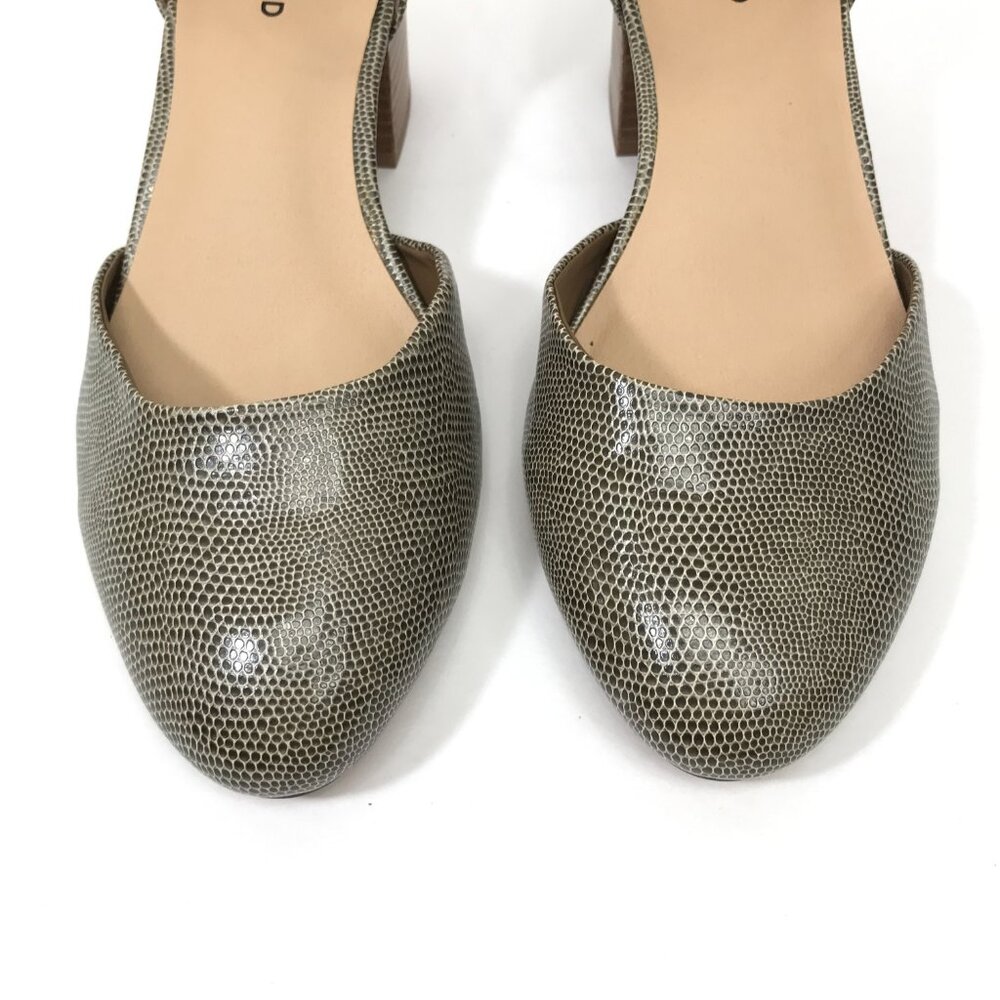 Torrid Textured Snake Print Block Heel Pumps Wome… - image 3